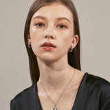 ciite' シーテ ネックレス 【 金属アレルギー対応 】 チェーン & パドロックネックレス 2セット