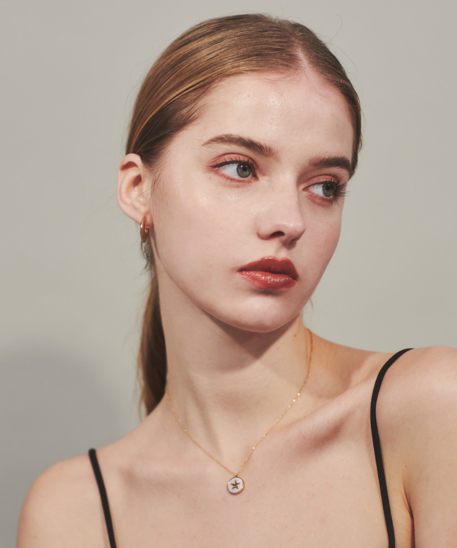 ciite' シーテ ネックレス 【 金属アレルギー対応 】 スターコインネックレス サージカルステンレス