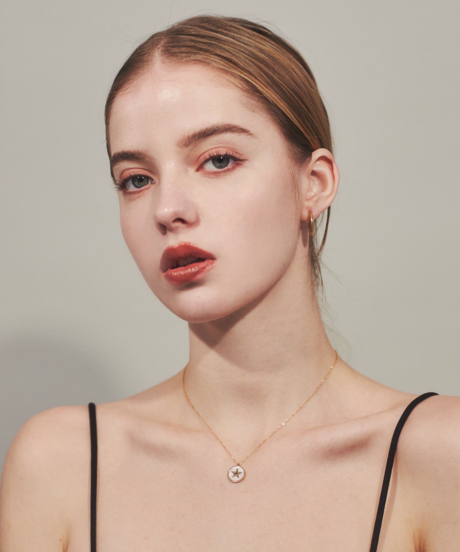 ciite' シーテ ネックレス 【 金属アレルギー対応 】 スターコインネックレス サージカルステンレス