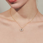 ciite' シーテ ネックレス 【 金属アレルギー対応 】 スターコインネックレス サージカルステンレス