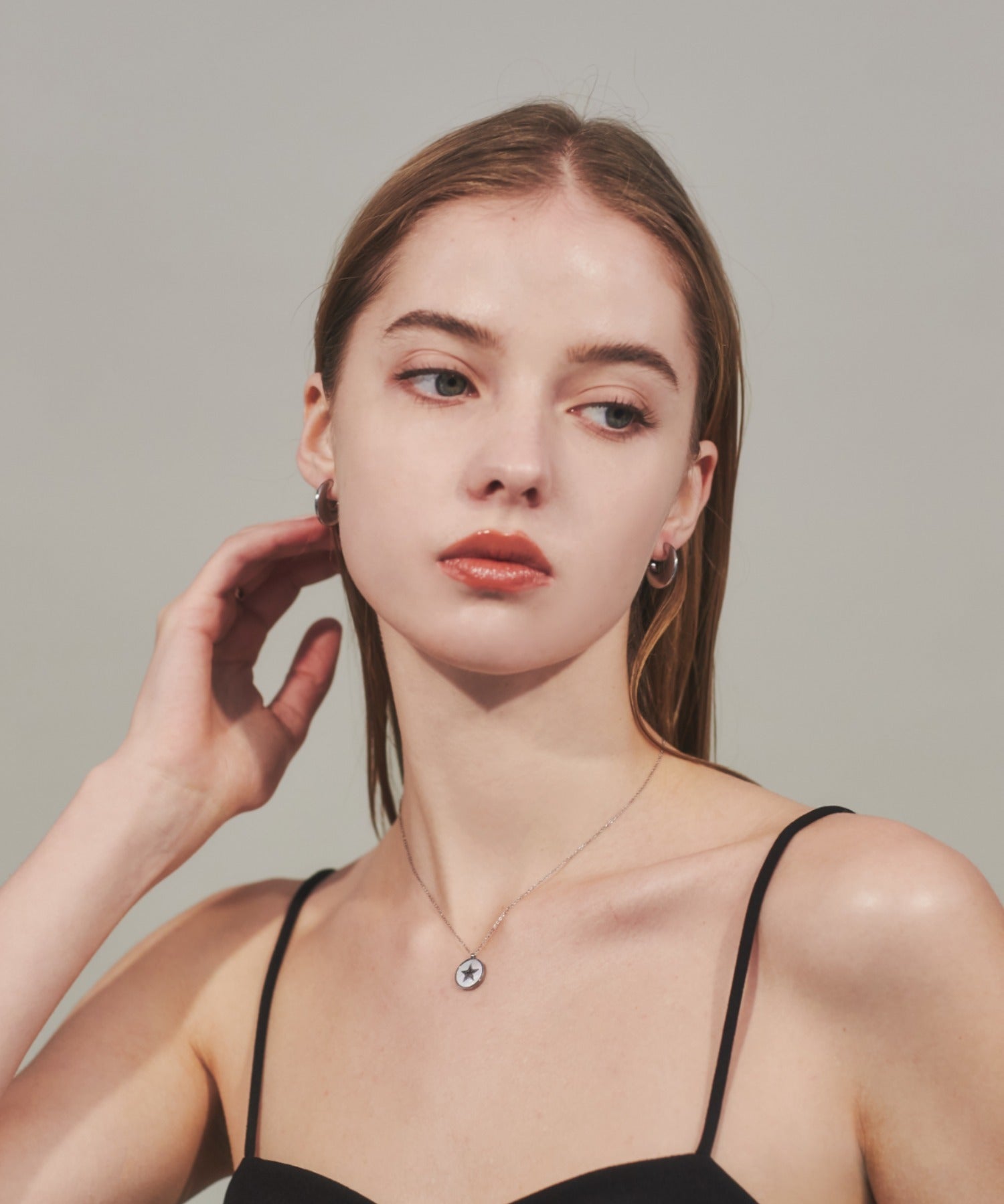 ciite' シーテ ネックレス 【 金属アレルギー対応 】 スターコインネックレス サージカルステンレス