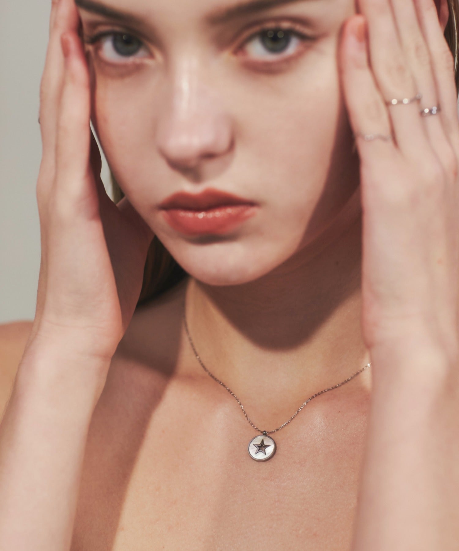 ciite' シーテ ネックレス 【 金属アレルギー対応 】 スターコインネックレス サージカルステンレス