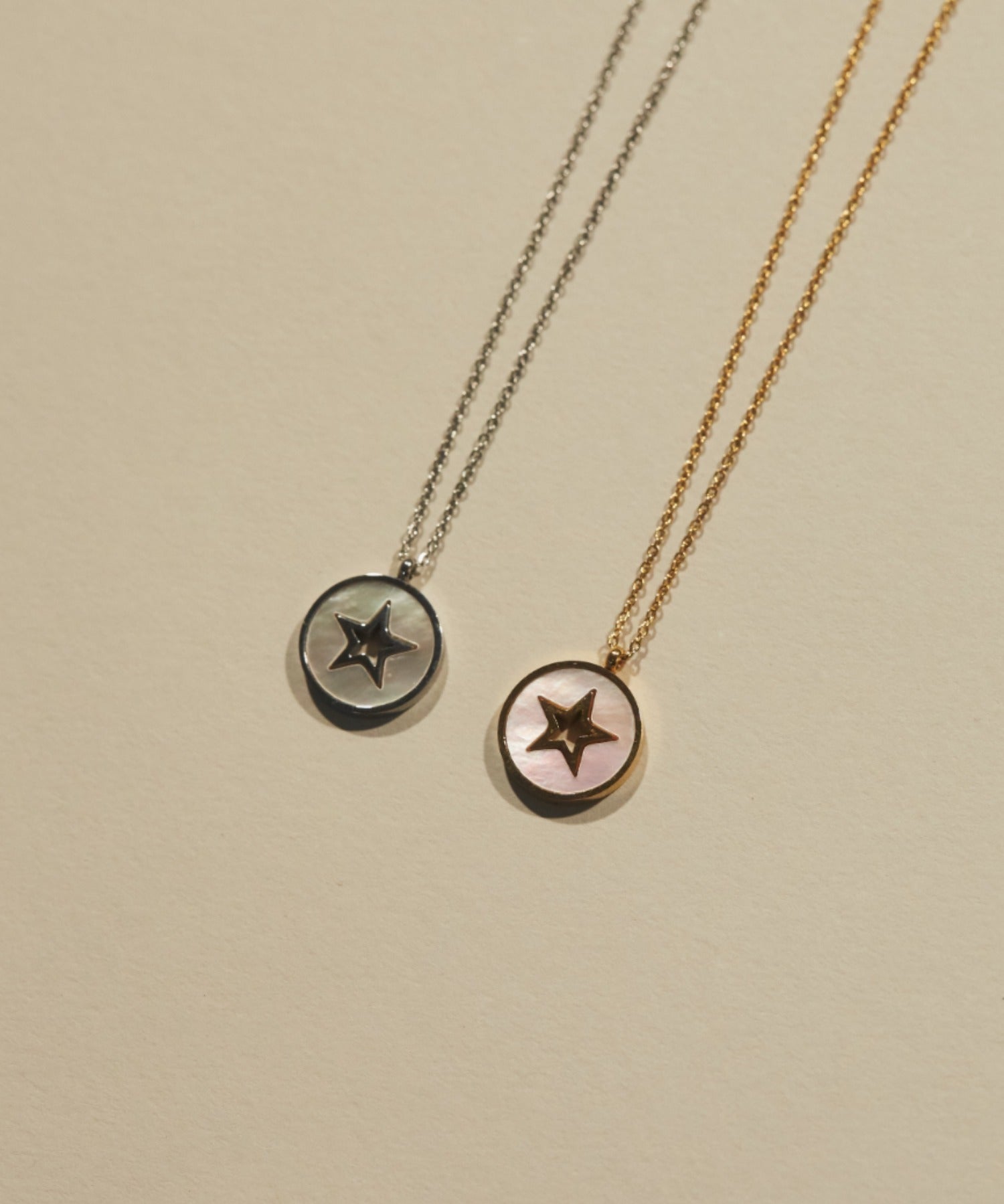 ciite' シーテ ネックレス 【 金属アレルギー対応 】 スターコインネックレス サージカルステンレス