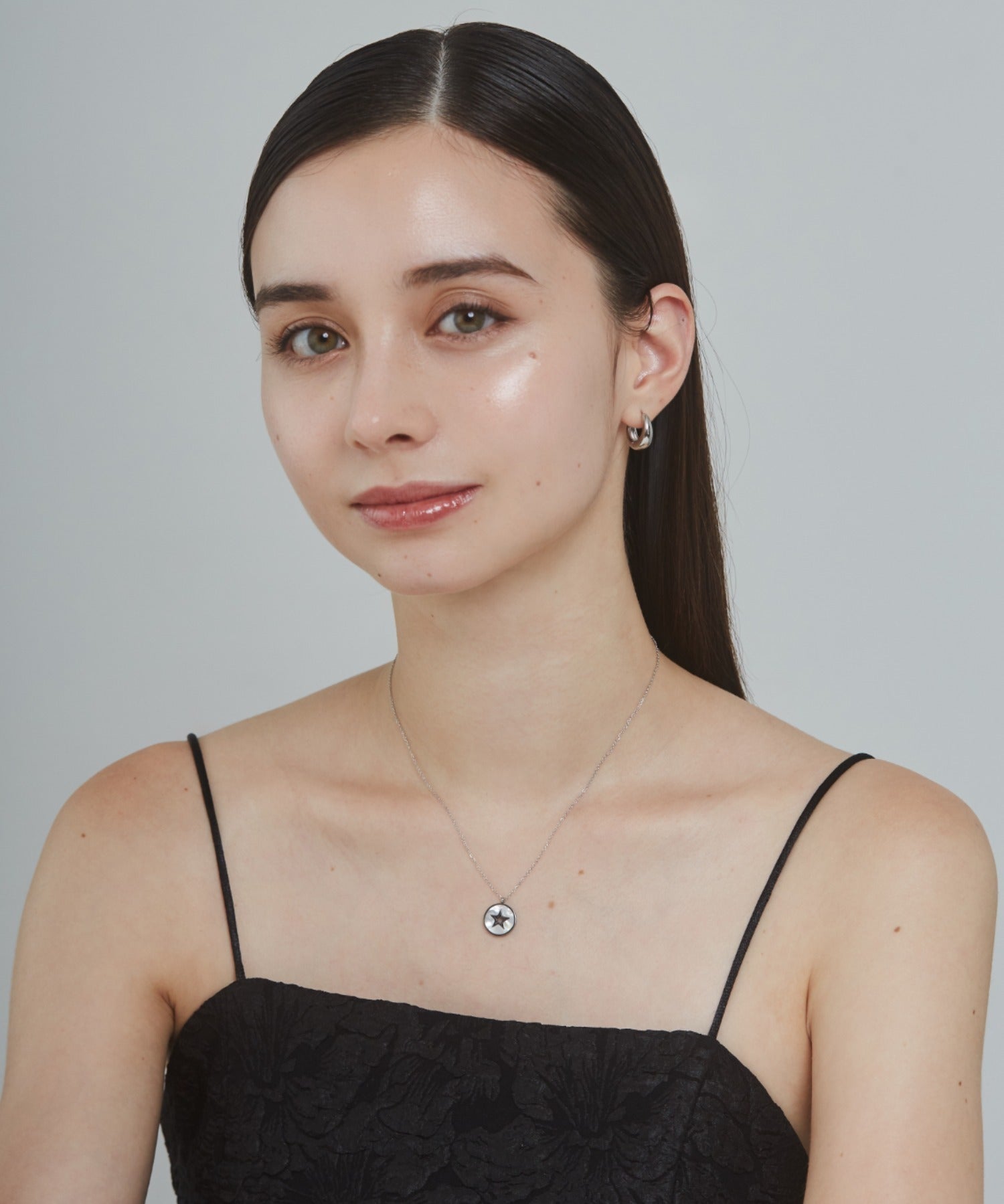 ciite' シーテ ネックレス 【 金属アレルギー対応 】 スターコインネックレス サージカルステンレス