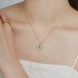 ciite' シーテ ネックレス 【 金属アレルギー対応 】 スターコインネックレス サージカルステンレス