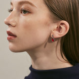 ciite' シーテ ピアス（両耳用） 【 金属アレルギー対応 】 オーバルカラーピアス サージカルステンレス (両耳用)