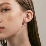 ciite' シーテ ピアス（両耳用） 【 金属アレルギー対応 】 オーバルカラーピアス サージカルステンレス (両耳用)