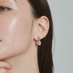 ciite' シーテ ピアス（両耳用） 【 金属アレルギー対応 】 オーバルカラーピアス サージカルステンレス (両耳用)