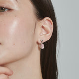 ciite' シーテ ピアス（両耳用） 【 金属アレルギー対応 】 オーバルカラーピアス サージカルステンレス (両耳用)