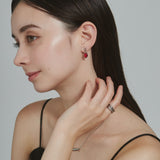 ciite' シーテ ピアス（両耳用） 【 金属アレルギー対応 】 オーバルカラーピアス サージカルステンレス (両耳用)