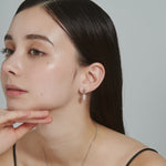 ciite' シーテ ピアス（両耳用） 【 金属アレルギー対応 】 オーバルカラーピアス サージカルステンレス (両耳用)