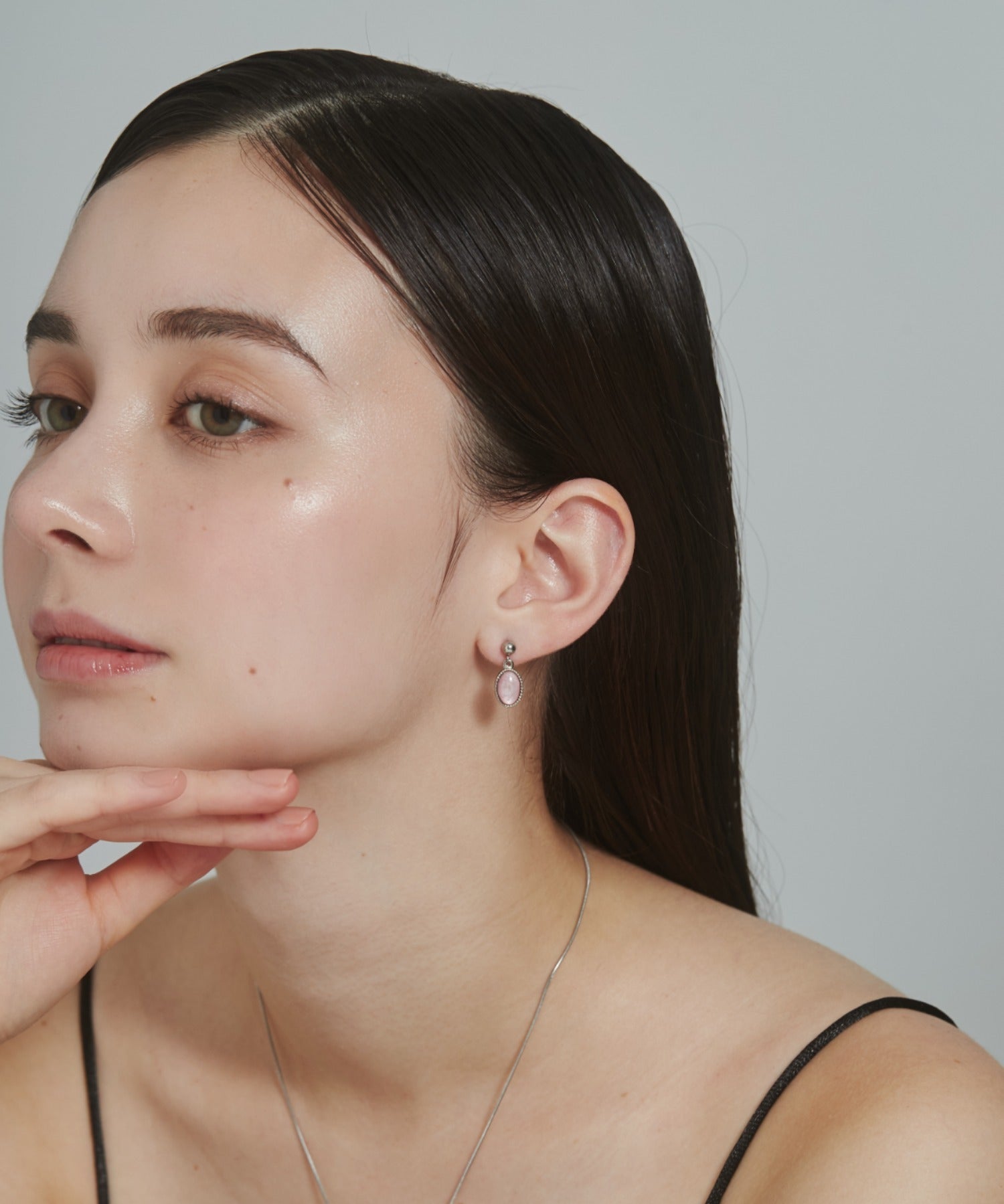 ciite' シーテ ピアス（両耳用） 【 金属アレルギー対応 】 オーバルカラーピアス サージカルステンレス (両耳用)