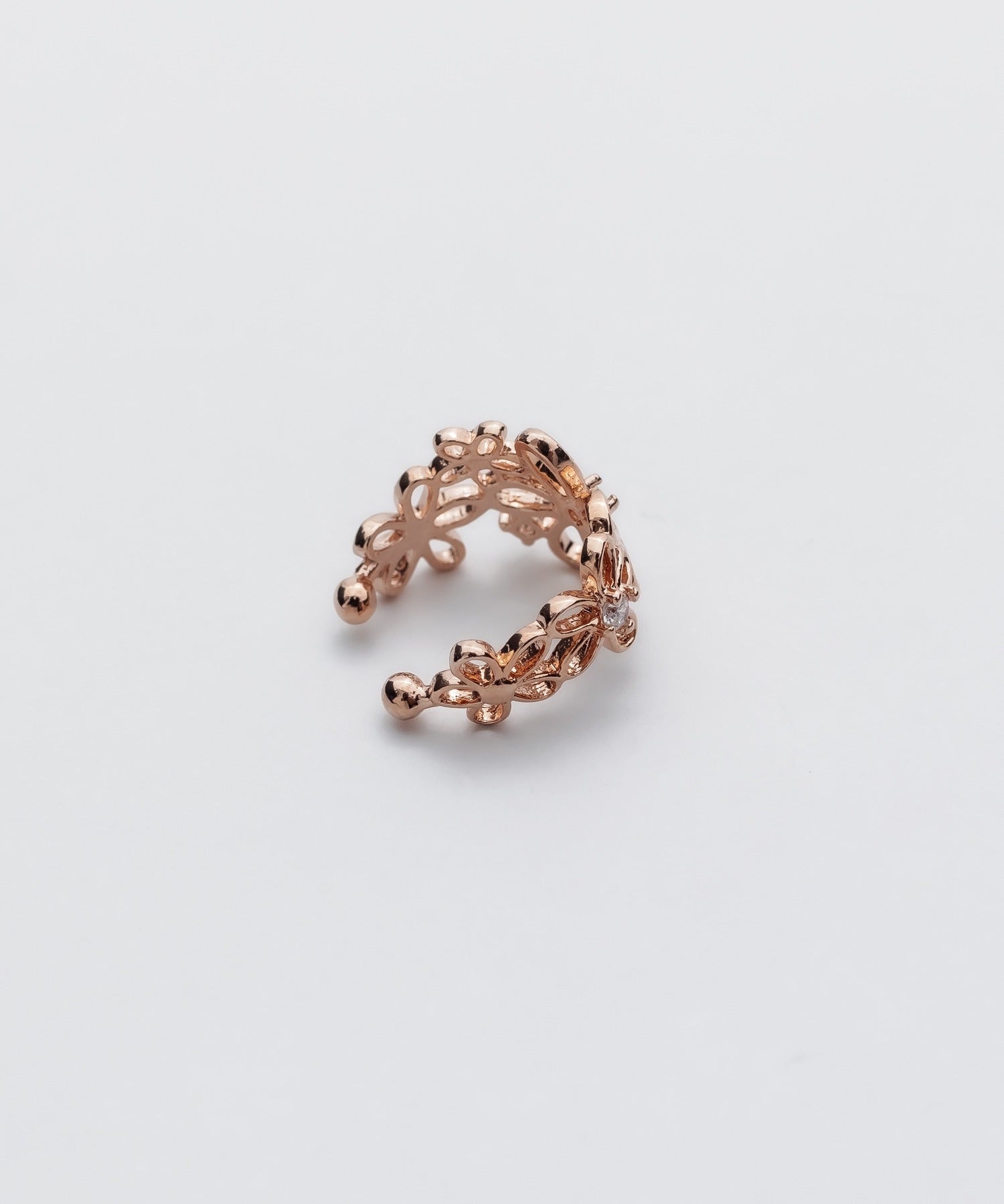 ciite' シーテ イヤーカフ シルバー925 フラワーイヤーカフ（片耳用）