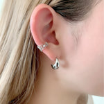 ciite' シーテ イヤーカフ シルバー925 フラワーイヤーカフ（片耳用）