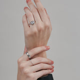 ciite' シーテ リング 【 金属アレルギー対応 】 エレファント モチーフリング サージカルステンレス