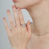 ciite' シーテ リング 【 金属アレルギー対応 】 エレファント モチーフリング サージカルステンレス