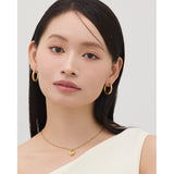 ciite' シーテ ネックレス 【 金属アレルギー対応 】 ビジューハートネックレス サージカルステンレス