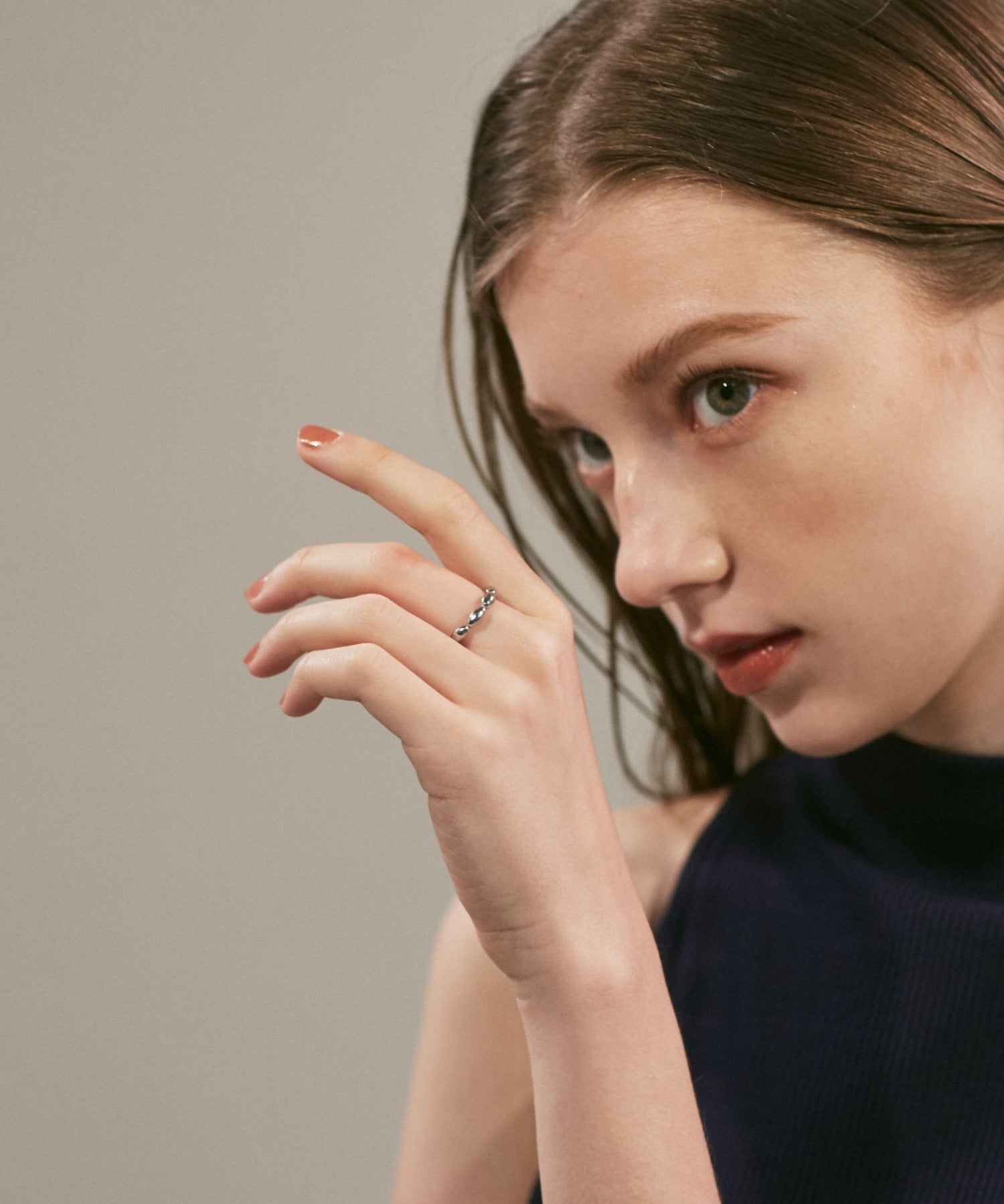 ciite' シーテ リング 【 金属アレルギー対応 】 モチーフリング サージカルステンレス