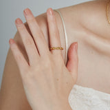 ciite' シーテ リング 【 金属アレルギー対応 】 モチーフリング サージカルステンレス