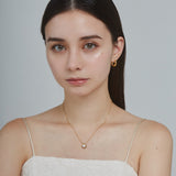 ciite' シーテ ネックレス 【 金属アレルギー対応 】 パールネックレス サージカルステンレス