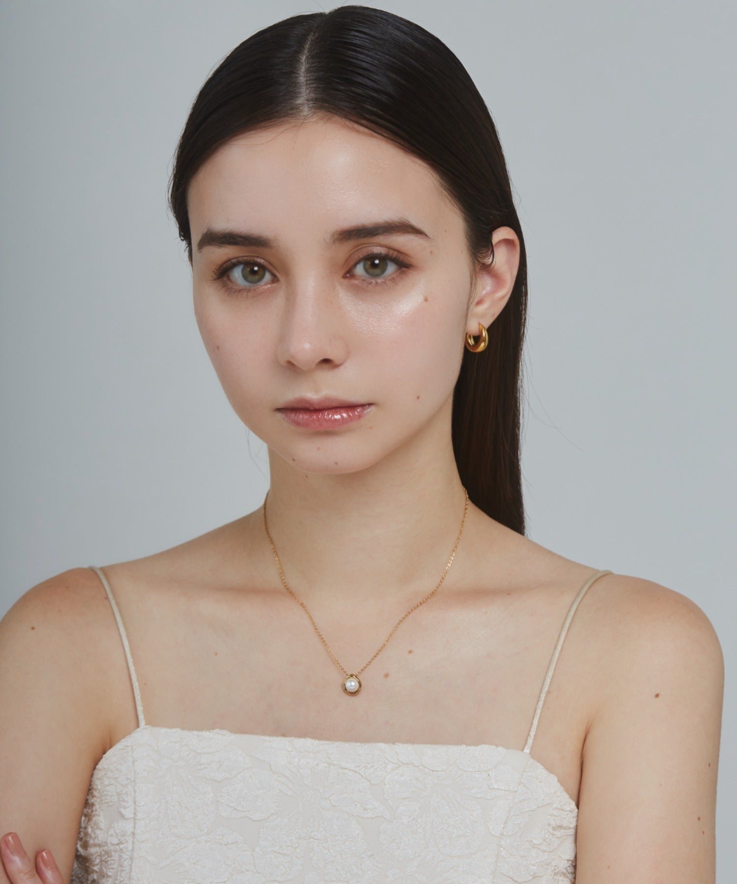 ciite' シーテ ネックレス 【 金属アレルギー対応 】 パールネックレス サージカルステンレス