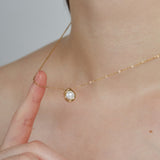 ciite' シーテ ネックレス 【 金属アレルギー対応 】 パールネックレス サージカルステンレス