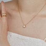 ciite' シーテ ネックレス 【 金属アレルギー対応 】 パールネックレス サージカルステンレス