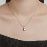 ciite' シーテ ネックレス 【 金属アレルギー対応 】 モチーフネックレス サージカルステンレス シルバー FREE