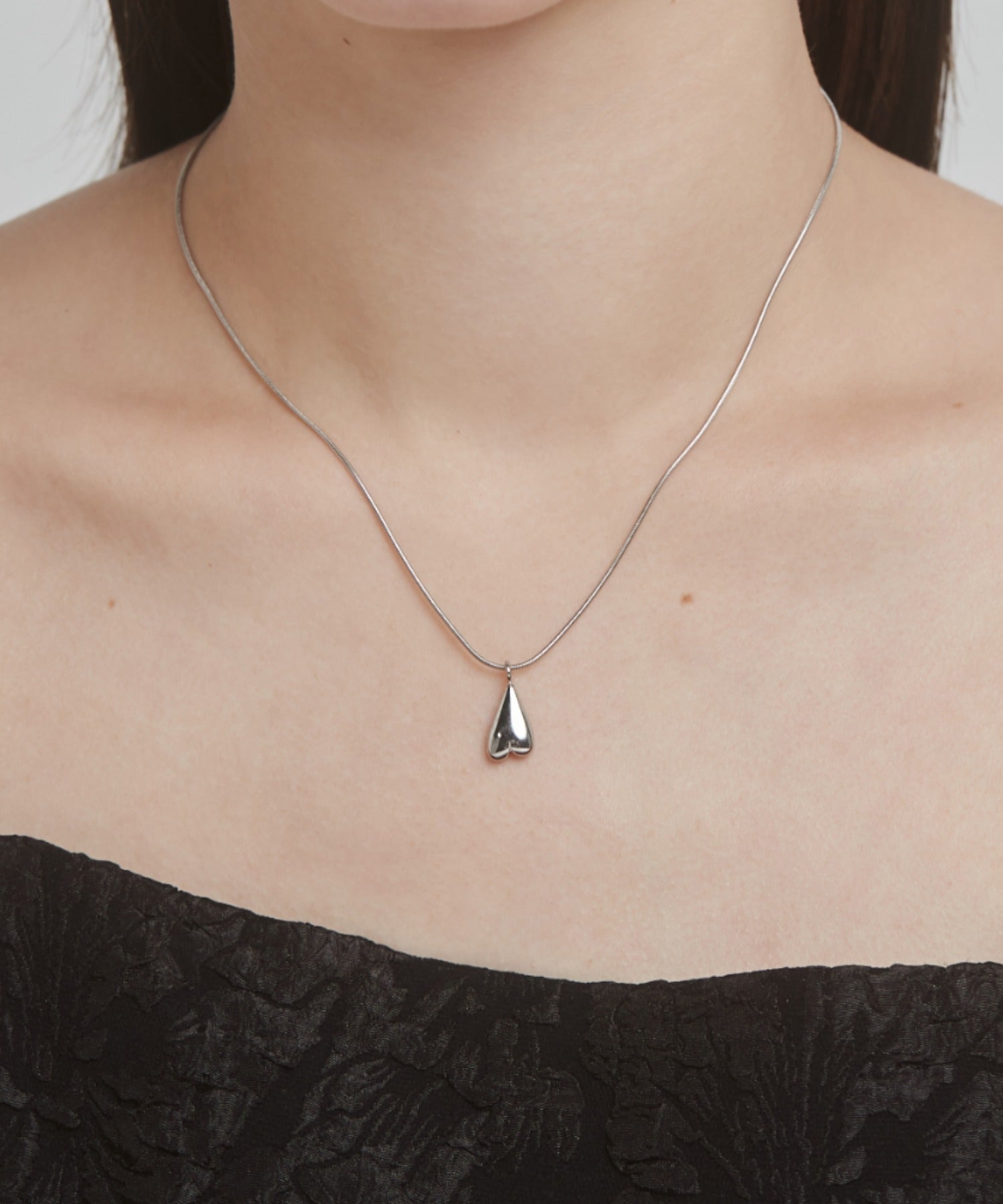 ciite' シーテ ネックレス 【 金属アレルギー対応 】 モチーフネックレス サージカルステンレス シルバー FREE