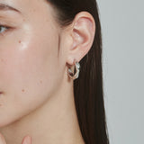 ciite' シーテ ピアス（両耳用） 【 金属アレルギー対応 】 ニュアンスピアス サージカルステンレス (両耳用) シルバー FREE