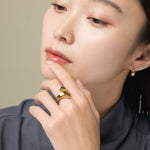 ciite' シーテ リング 【 金属アレルギー対応 】 モチーフリング サージカルステンレス