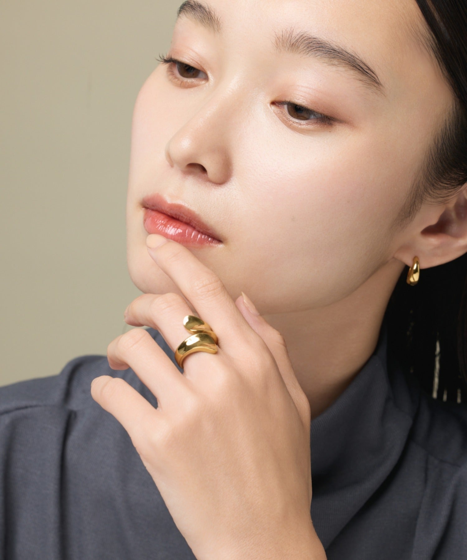 ciite' シーテ リング 【 金属アレルギー対応 】 モチーフリング サージカルステンレス