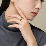 ciite' シーテ リング 【 金属アレルギー対応 】 モチーフリング サージカルステンレス