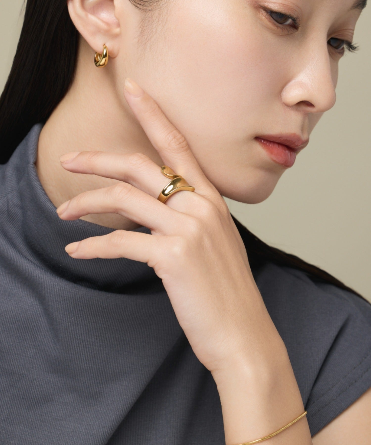 ciite' シーテ リング 【 金属アレルギー対応 】 モチーフリング サージカルステンレス