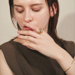 ciite' シーテ リング 【 金属アレルギー対応 】 モチーフリング サージカルステンレス