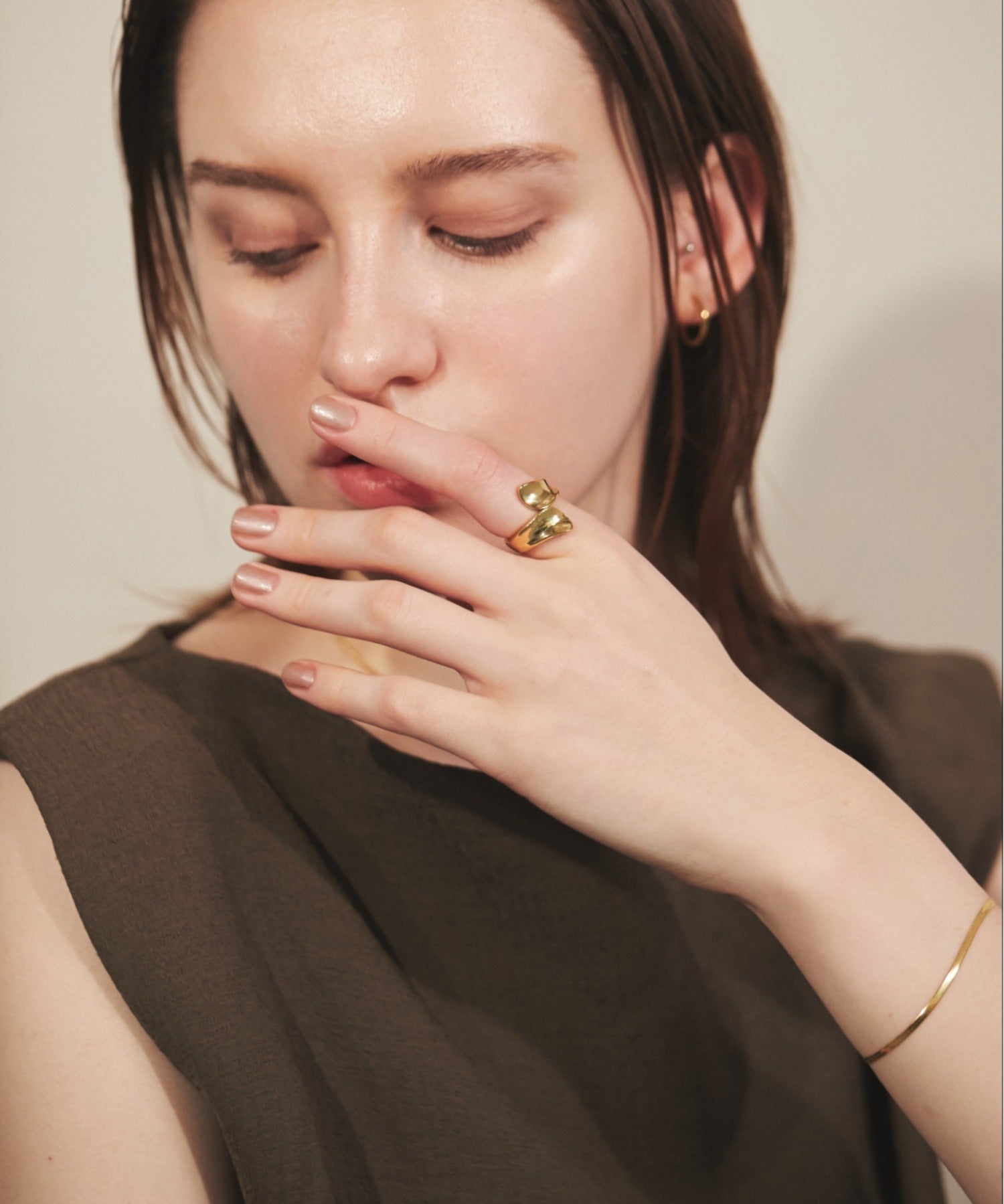 ciite' シーテ リング 【 金属アレルギー対応 】 モチーフリング サージカルステンレス