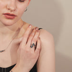 ciite' シーテ リング 【 金属アレルギー対応 】 モチーフリング サージカルステンレス