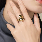 ciite' シーテ リング 【 金属アレルギー対応 】 モチーフリング サージカルステンレス