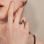 ciite' シーテ リング 【 金属アレルギー対応 】 モチーフリング サージカルステンレス