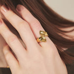 ciite' シーテ リング 【 金属アレルギー対応 】 モチーフリング サージカルステンレス