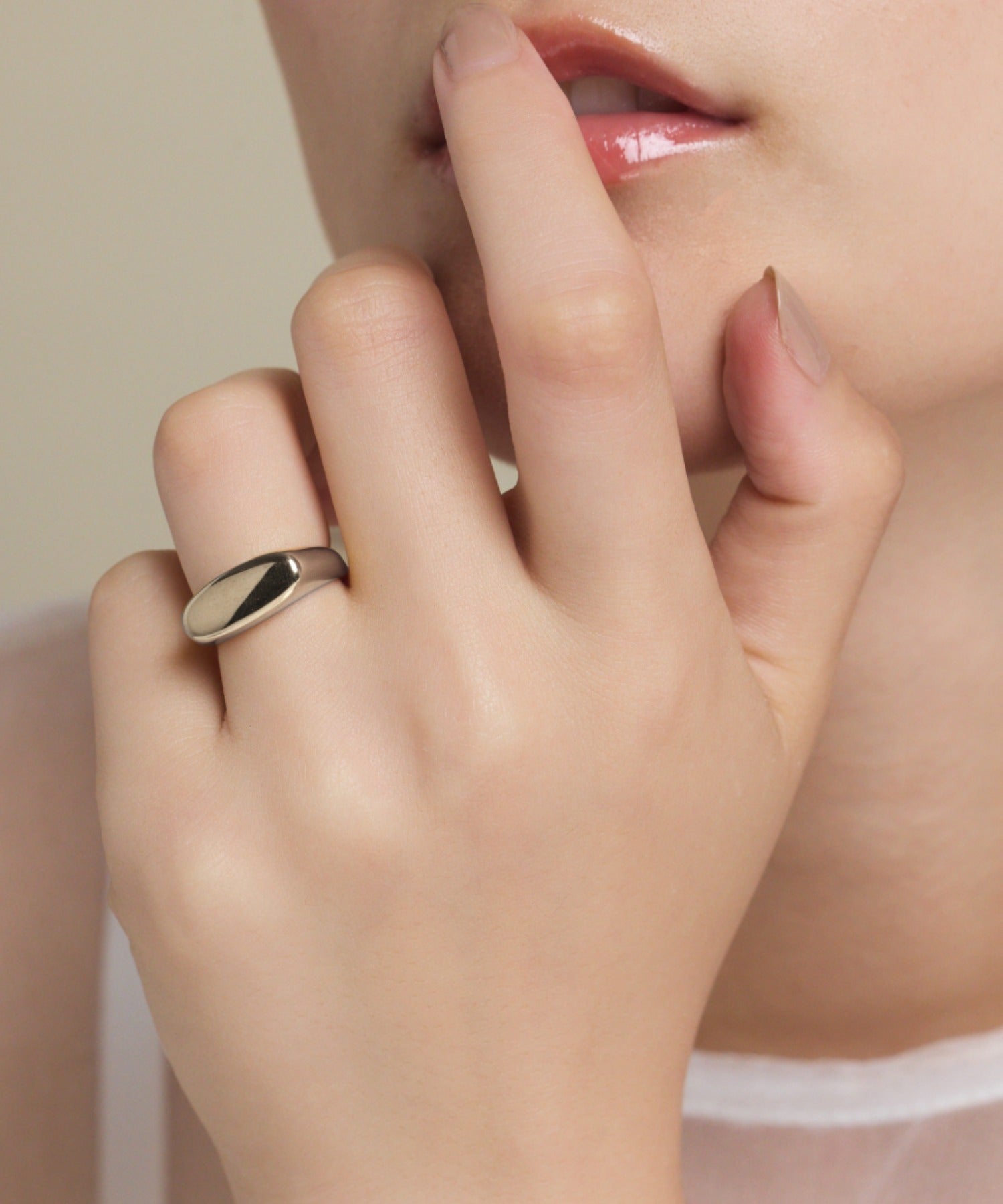 ciite' シーテ リング 【 金属アレルギー対応 】 モチーフリング サージカルステンレス シルバー