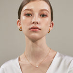 ciite' シーテ ネックレス 【 金属アレルギー対応 】 パールネックレス サージカルステンレス