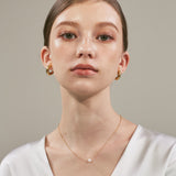 ciite' シーテ ネックレス 【 金属アレルギー対応 】 パールネックレス サージカルステンレス