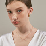 ciite' シーテ ネックレス 【 金属アレルギー対応 】 パールネックレス サージカルステンレス