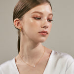 ciite' シーテ ネックレス 【 金属アレルギー対応 】 パールネックレス サージカルステンレス