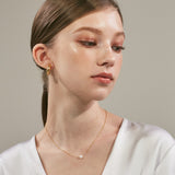 ciite' シーテ ネックレス 【 金属アレルギー対応 】 パールネックレス サージカルステンレス