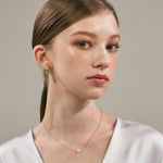 ciite' シーテ ネックレス 【 金属アレルギー対応 】 パールネックレス サージカルステンレス