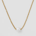 ciite' シーテ ネックレス 【 金属アレルギー対応 】 パールネックレス サージカルステンレス