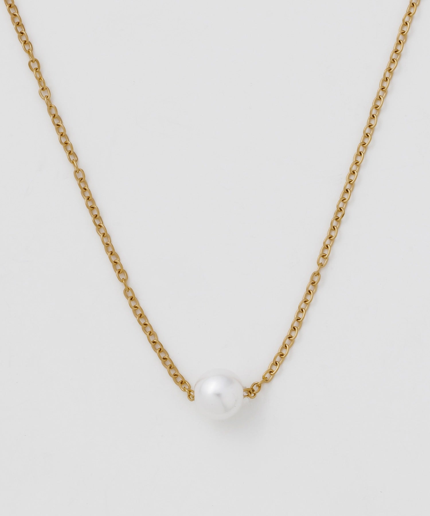 ciite' シーテ ネックレス 【 金属アレルギー対応 】 パールネックレス サージカルステンレス