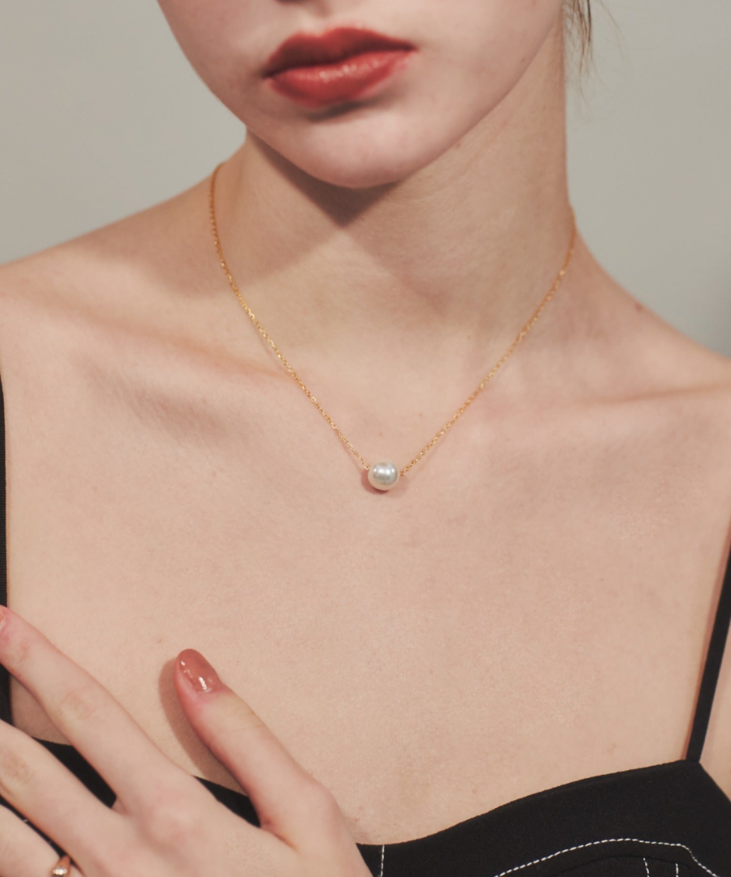 ciite' シーテ ネックレス 【 金属アレルギー対応 】 パールネックレス サージカルステンレス